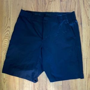 Black Nike golf shorts